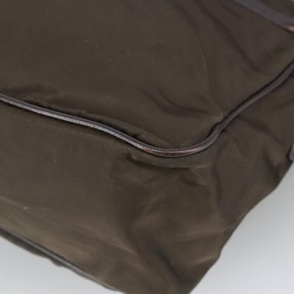 PRADA Shoulder Bag Nylon Khaki - Picture 16 of 16